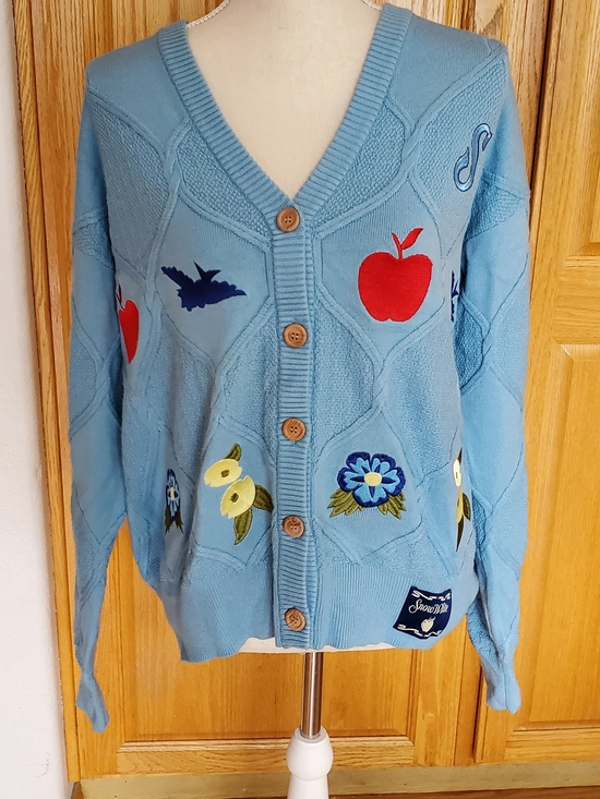 Boxlunch Sweaters - Disney Snow White and the Seven Dwarfs Diamond Cardigan BoxLunch Exclusive
